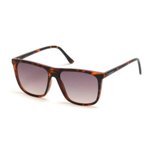 Paarse Lens Hars Zonnebril Guess , Brown , Heren