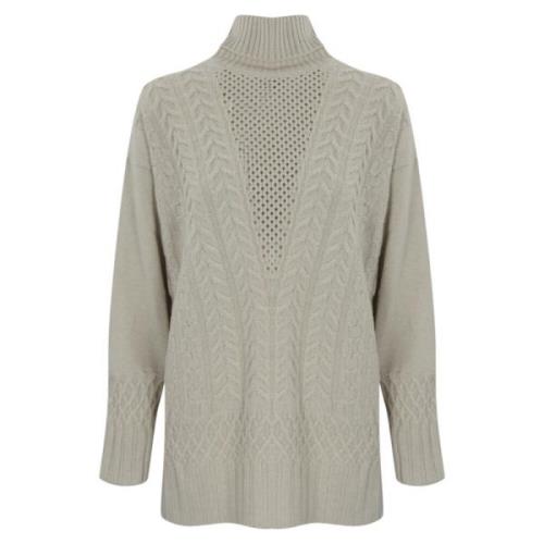 Kasjmier Zijde Wol V-Hals Trui D.Exterior , Gray , Dames