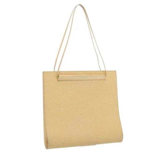 Pre-owned Leather louis-vuitton-bags Louis Vuitton Vintage , Beige , D...