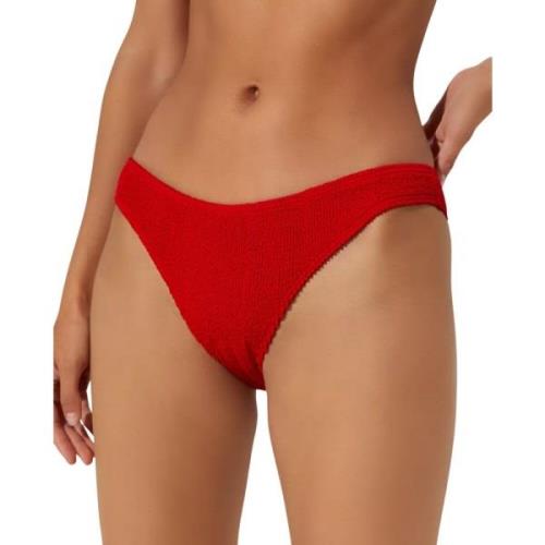 Rode Bikini Broek Sign Bond-Eye , Red , Dames