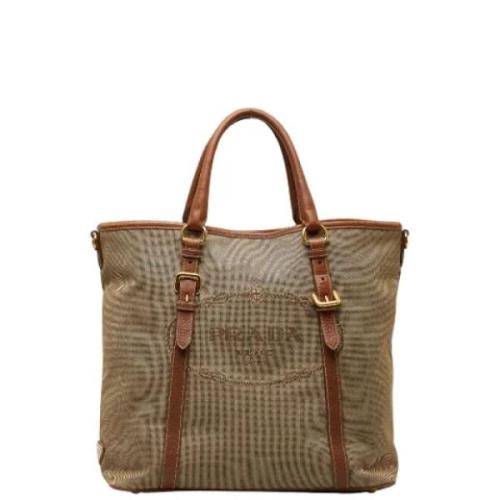 Pre-owned Canvas prada-bags Prada Vintage , Brown , Dames