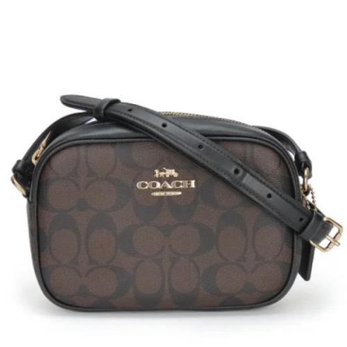 Pre-owned Canvas shoulder-bags Coach Pre-owned , Black , Dames