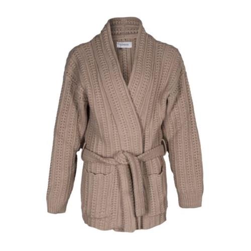 Heren Cardigan. Wol Riem. Merino Detail. Zware Gebreid. Gemaakt in Ita...