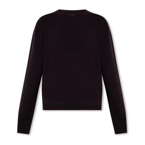 Crewneck sweater Fendi , Brown , Dames