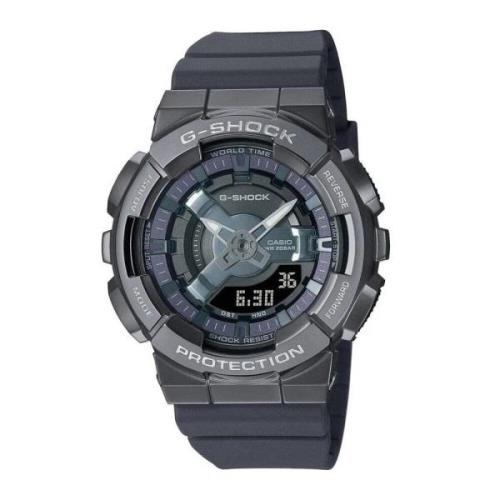 Analoge/Digitale Hars Horloge met G Shock Weerstand Casio , Gray , Her...