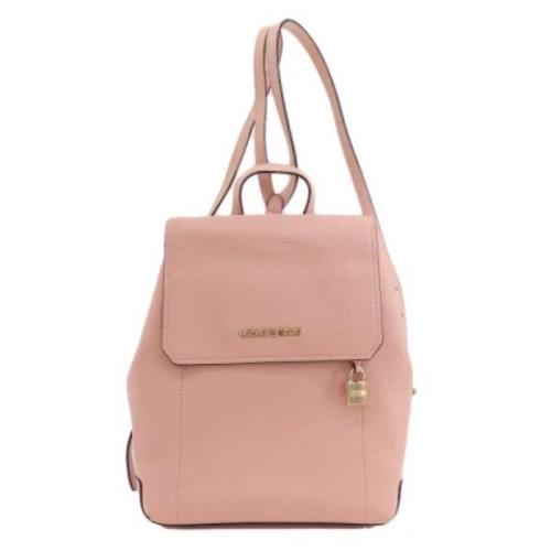 Pre-owned Leather backpacks Michael Kors Pre-owned , Pink , Dames