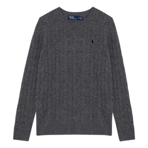 Ronde Hals Trui Ralph Lauren , Gray , Dames