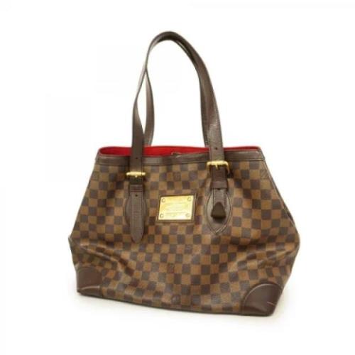 Pre-owned Fabric louis-vuitton-bags Louis Vuitton Vintage , Brown , Da...