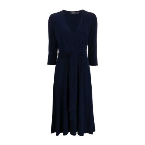 Carlyna 3/4 mouw dagjurk Ralph Lauren , Blue , Dames