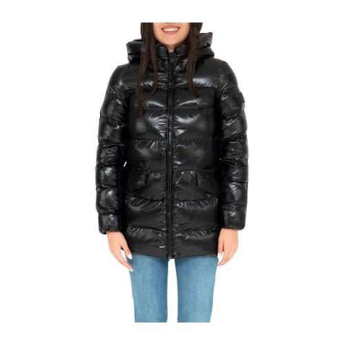 Down Jackets Dekker , Black , Dames