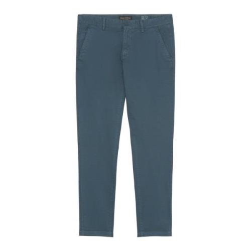 Chino model Stig gevormd Marc O'Polo , Blue , Heren