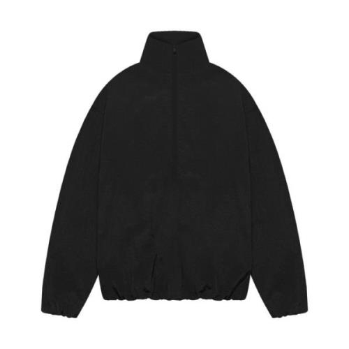 Zwarte Ripstop Halfzip Pullover Fear Of God , Black , Heren