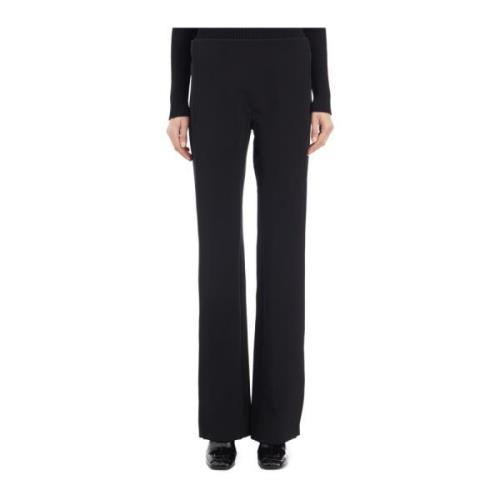 Gedrapeerde illusie broek Courrèges , Black , Dames