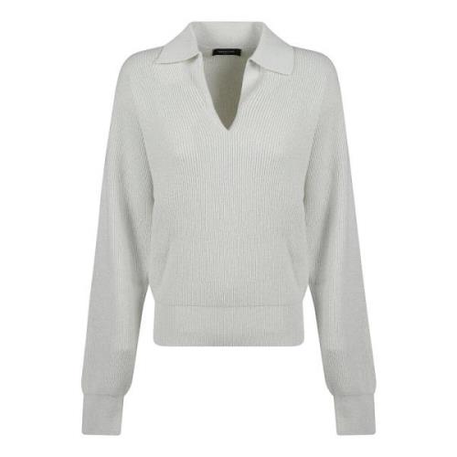 Stijlvolle Sweater Collectie Fabiana Filippi , Gray , Dames