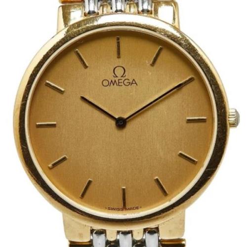 Pre-owned Glass watches Omega Vintage , Yellow , Heren