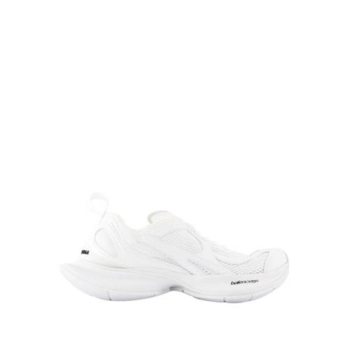 Witte Circuit Sneakers - Synthetisch Materiaal Balenciaga , White , Da...