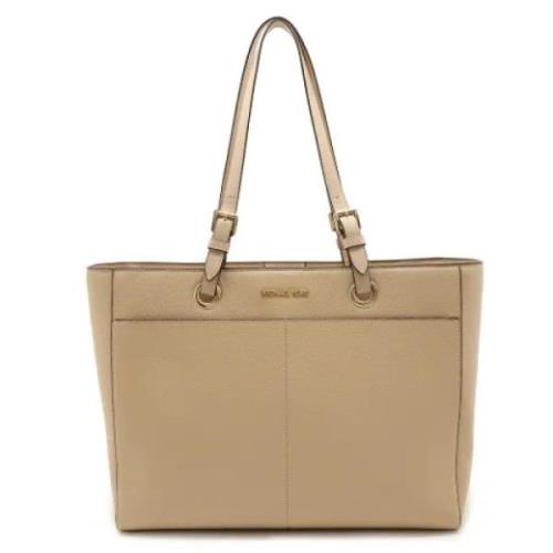 Pre-owned Leather totes Michael Kors Pre-owned , Beige , Dames