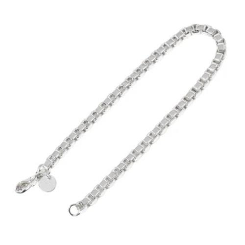 Pre-owned Silver necklaces Tiffany & Co. Pre-owned , Gray , Dames