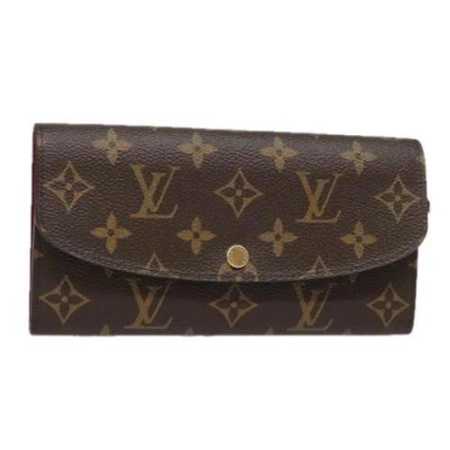 Pre-owned Canvas wallets Louis Vuitton Vintage , Brown , Dames