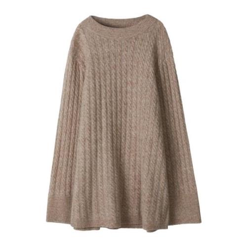 Gezellige Gebreide Trui Stylein , Beige , Dames