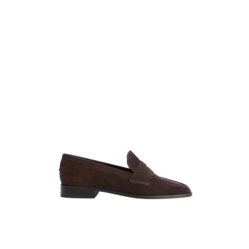 Walnoot Suède Loafer Schoen ATP Atelier , Brown , Dames