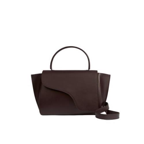 Arezzo Crossbody Tas in Leer ATP Atelier , Brown , Dames