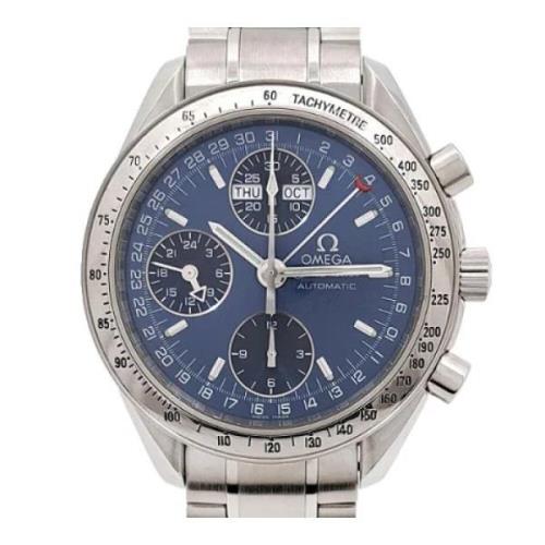 Pre-owned Metal watches Omega Vintage , Blue , Heren