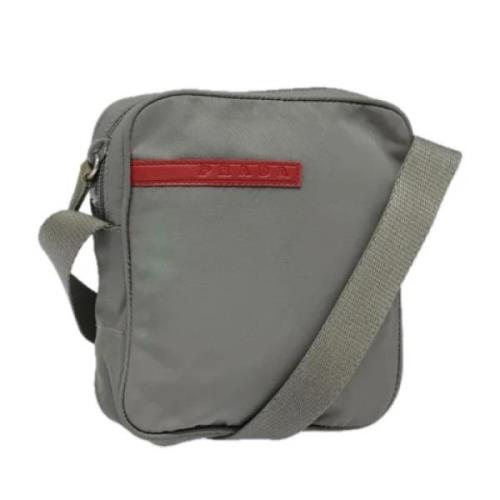 Pre-owned Nylon prada-bags Prada Vintage , Gray , Dames