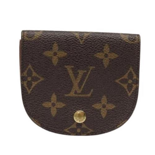 Pre-owned Canvas wallets Louis Vuitton Vintage , Brown , Dames