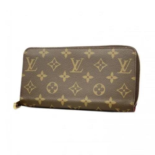 Pre-owned Fabric wallets Louis Vuitton Vintage , Brown , Dames