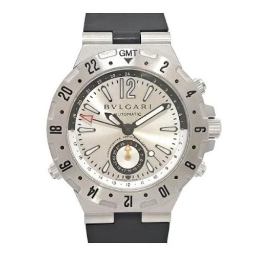 Pre-owned Metal watches Bvlgari Vintage , Gray , Heren