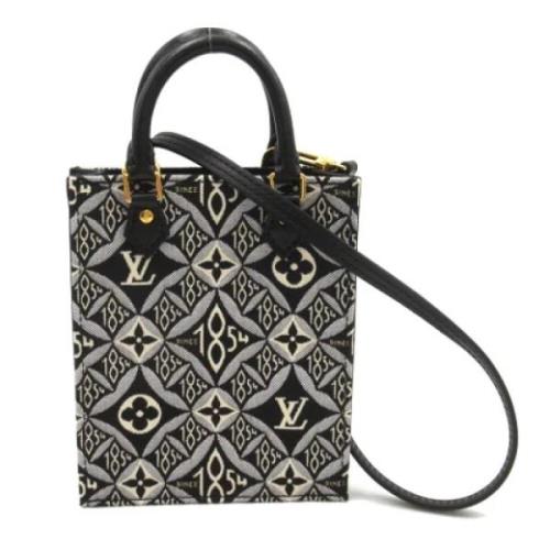 Pre-owned Fabric louis-vuitton-bags Louis Vuitton Vintage , Gray , Dam...