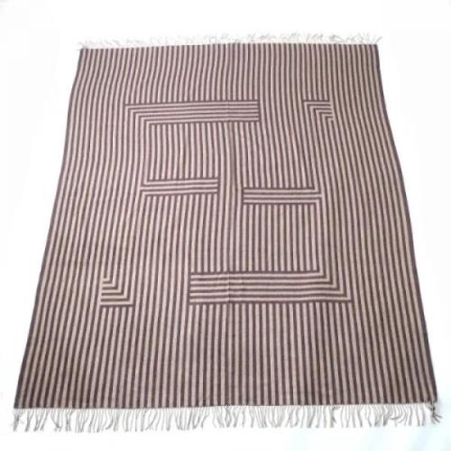 Pre-owned Silk scarves Fendi Vintage , Brown , Dames