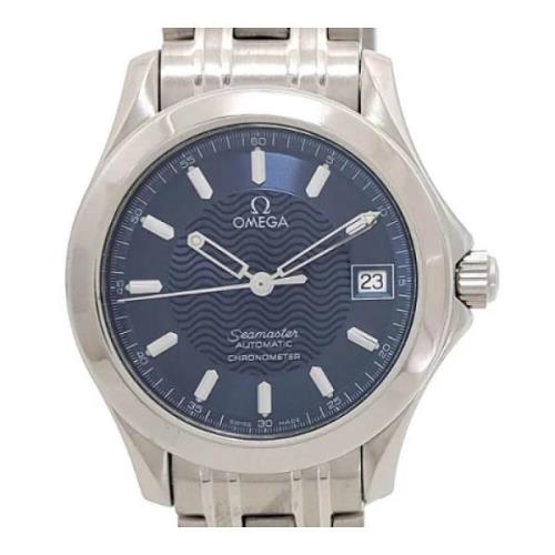 Pre-owned Metal watches Omega Vintage , Blue , Heren