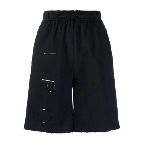 Zwarte Casual Katoenen Shorts IRO , Black , Dames