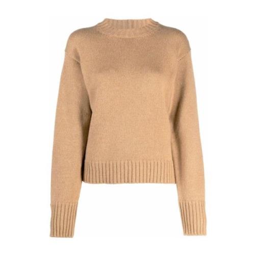 Beige Cashmere Sweater Jil Sander , Beige , Dames