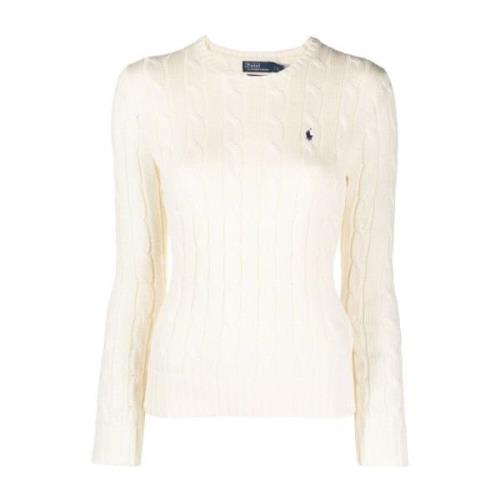 Beige Katoenen Casual Sweater Polo Ralph Lauren , Beige , Dames