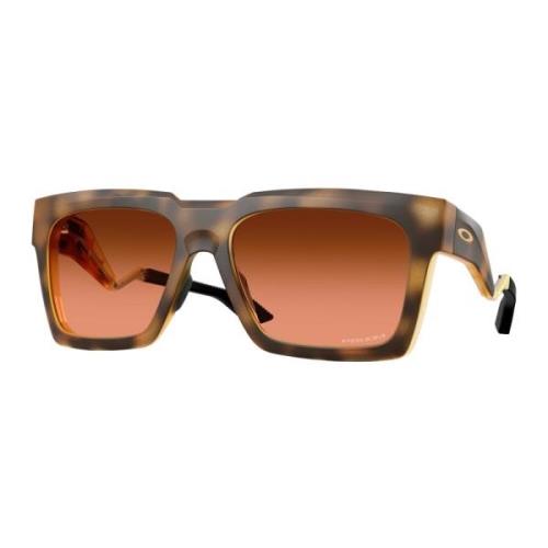 Enigma Ink Zonnebril Oakley , Brown , Unisex