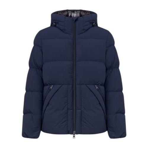 Blauwe Sierra Supreme donsjas Woolrich , Blue , Heren