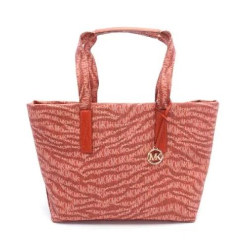 Pre-owned Canvas shoulder-bags Michael Kors Pre-owned , Red , Dames