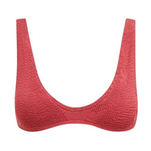 Rode Palmprint Bikini Top Bond-Eye , Red , Dames