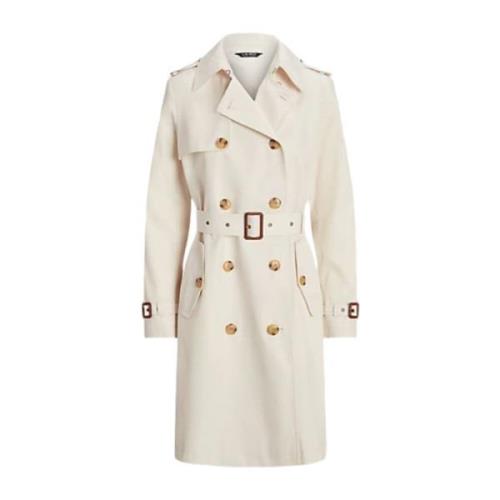 Trench Coats Ralph Lauren , White , Dames