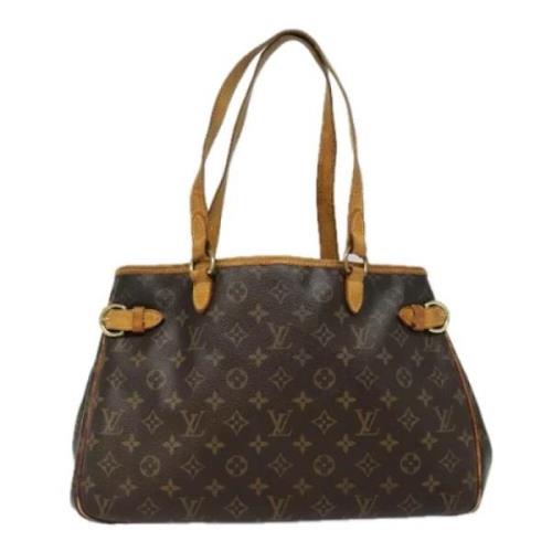 Pre-owned Canvas totes Louis Vuitton Vintage , Brown , Dames