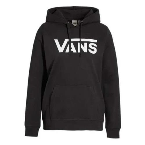 Drop V Logo Hoodie-B Hoodie Vans , Black , Dames