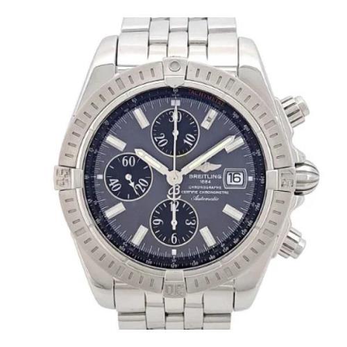 Pre-owned Metal watches Breitling Pre-owned , Gray , Heren