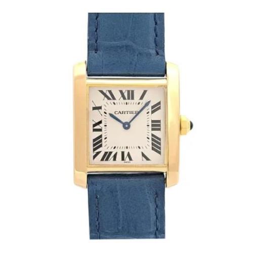 Pre-owned Metal watches Cartier Vintage , Yellow , Heren