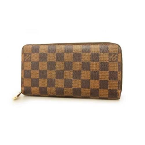 Pre-owned Fabric wallets Louis Vuitton Vintage , Brown , Dames