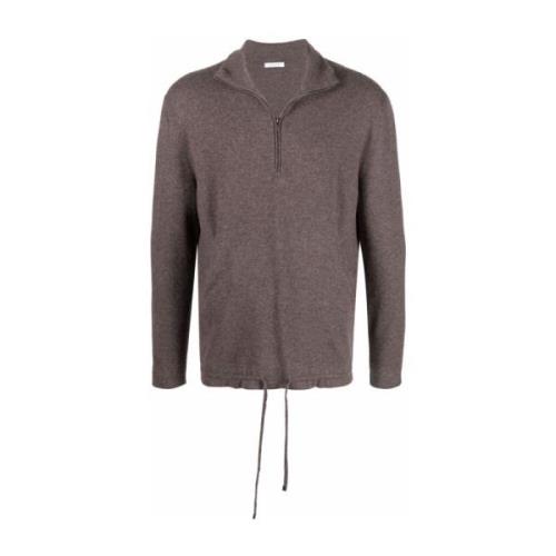 Bruine Cashmere Casual Trui Malo , Brown , Heren