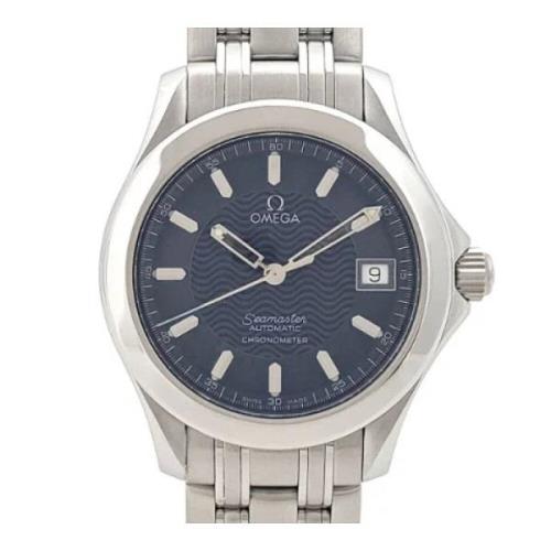 Pre-owned Metal watches Omega Vintage , Blue , Heren