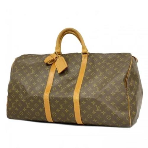 Pre-owned Fabric louis-vuitton-bags Louis Vuitton Vintage , Brown , Da...